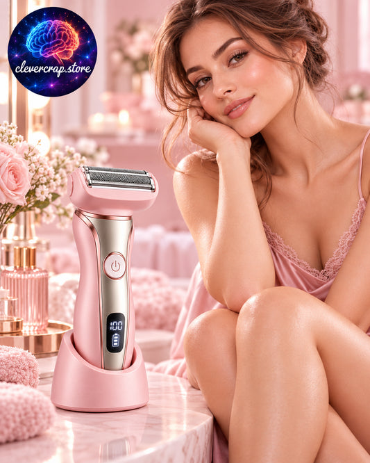 All-in-One Women's Electric Shaver – Silky Smooth Skin, Anytime You Want