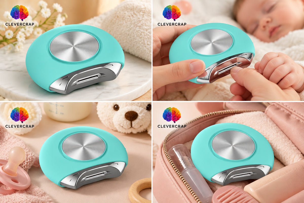 Automatic Electric Nail Clipper & Polisher – Smooth Nails, Less Stress, and Peace of Mind