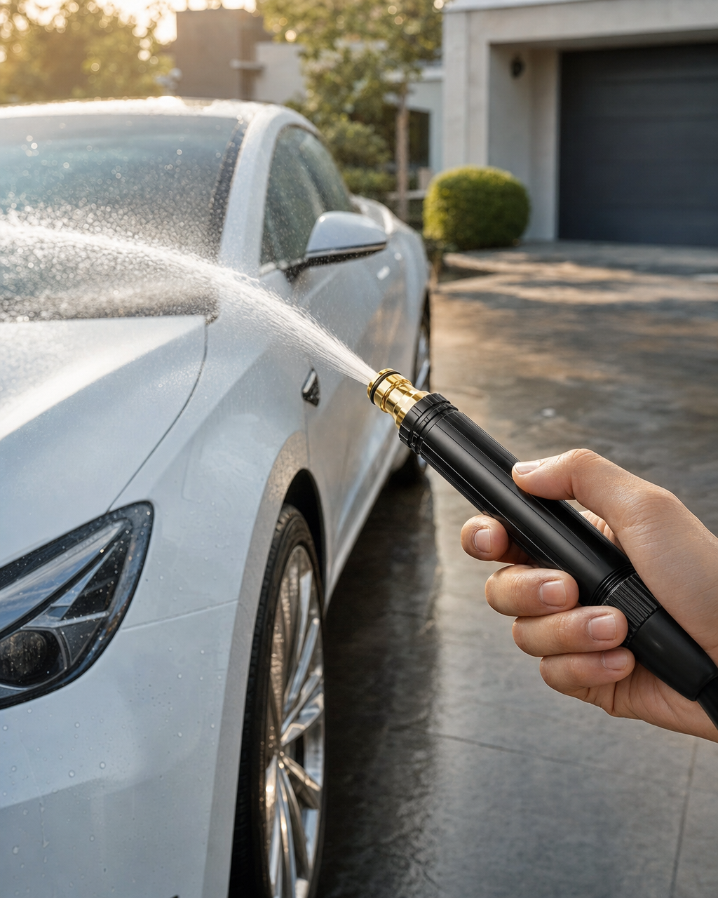 High-Pressure Water Gun – Turn Ordinary Hose Water Into a More Powerful Cleaning Stream